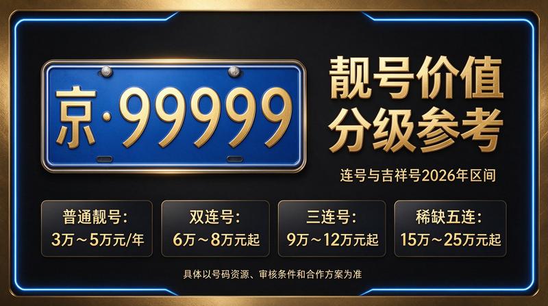 闲置北京指标出租展示图